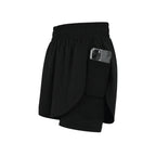 Short 2 en 1 avec compression intégrée ( femme )